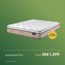 [Online Exclusive] Orthorest SuperBack Firm Mattress